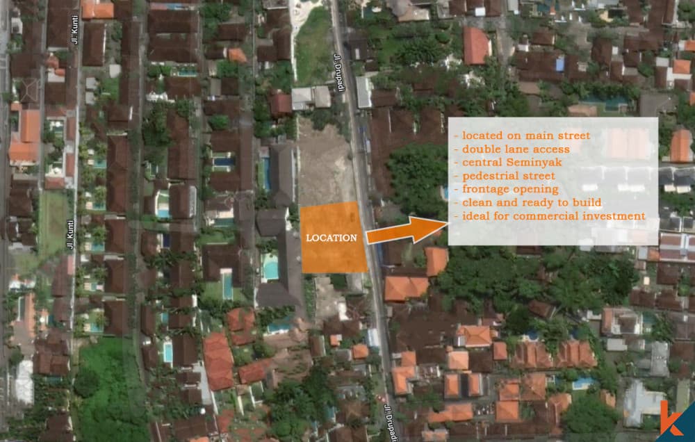 1000 m² Land Plot for Sale in Drupadi, Bali