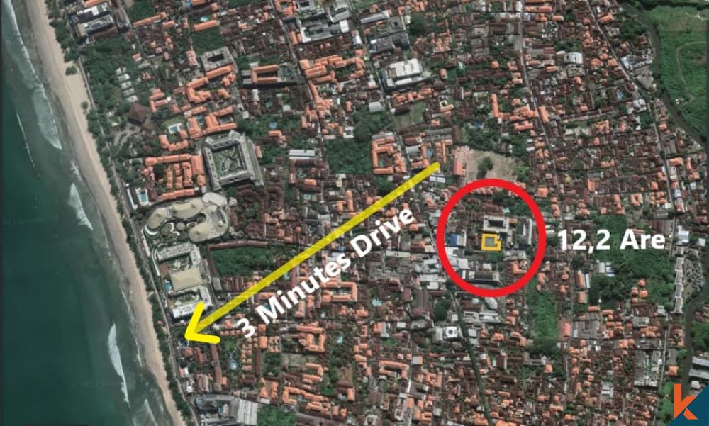 1700 m² Land Plot for Sale in Kuta, Bali — photo 1