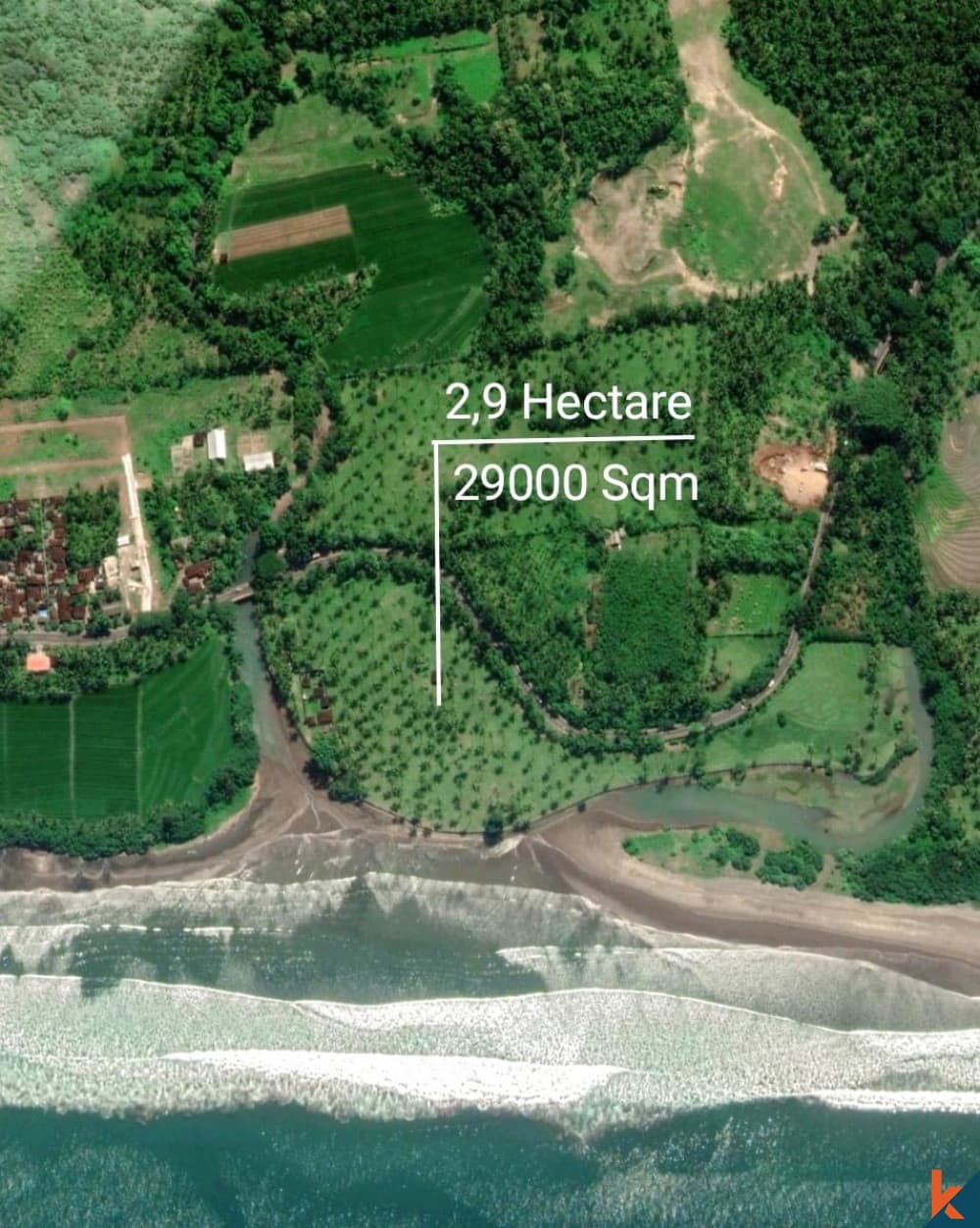 29000 m² Land Plot for Sale Tabanan, Bali, Tabanan