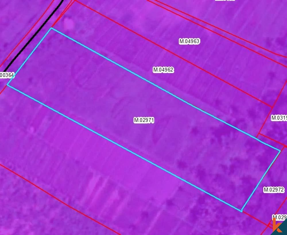 550 m² Land Plot for Sale in Mengwi, Bali — photo 2
