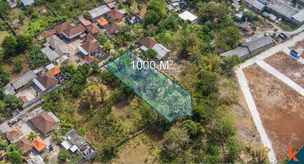 1000 m² Land Plot for Sale in Bukit, Bali — photo 1