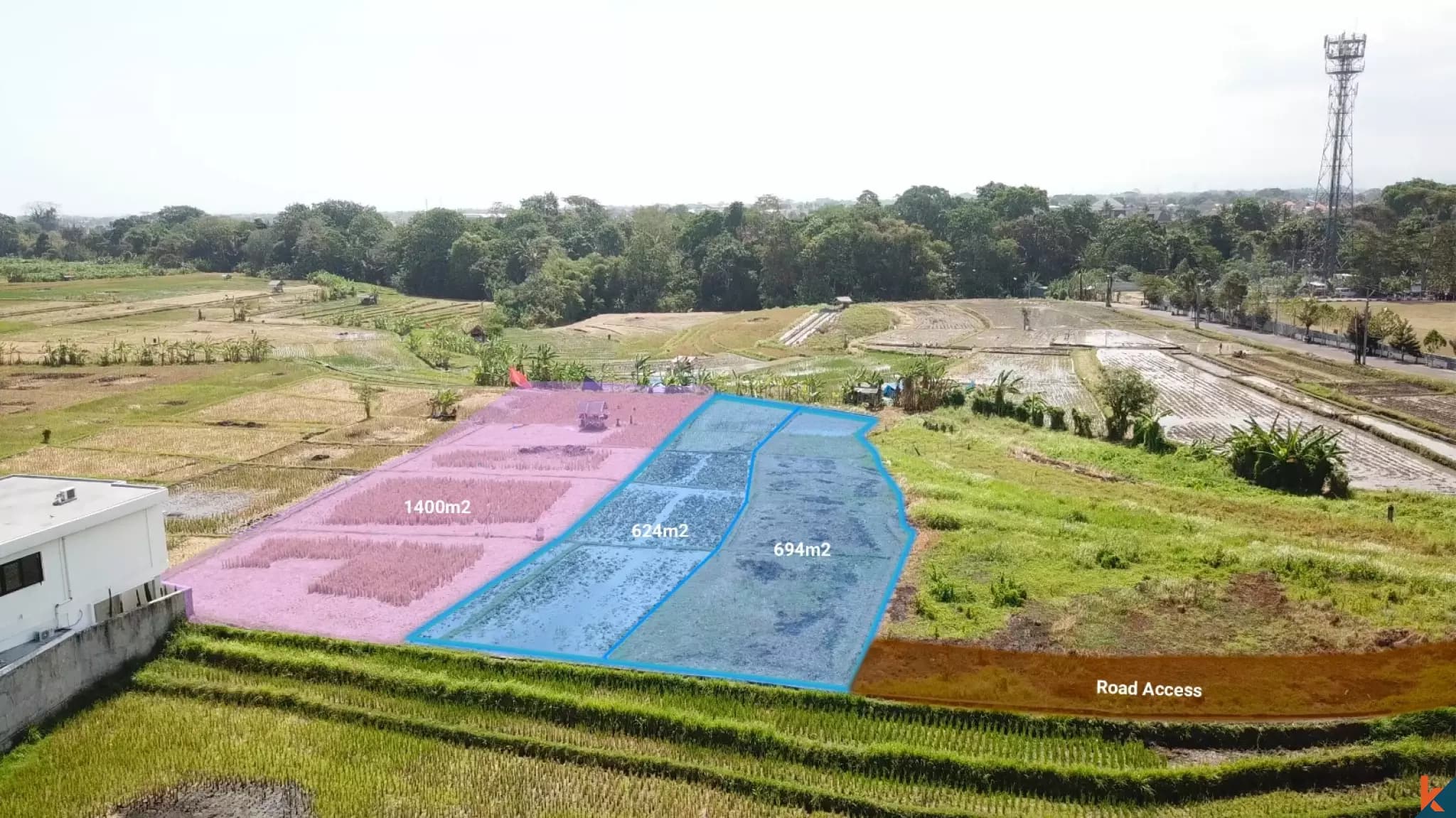 1362 m² Land Plot for Sale in Tumbak, Bali — photo 1