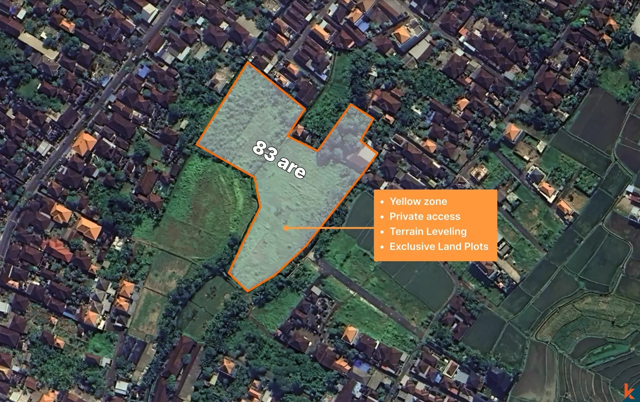 8313 m² Land Plot for Sale in Buduk, Bali — photo 1