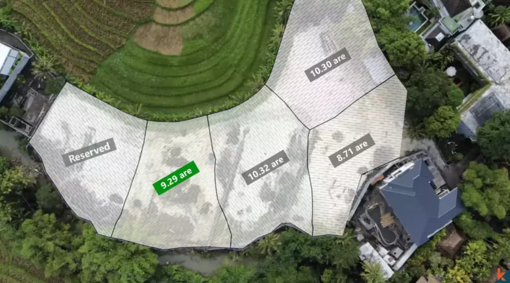 928 m² Land Plot for Sale in Pererenan, Bali — photo 2