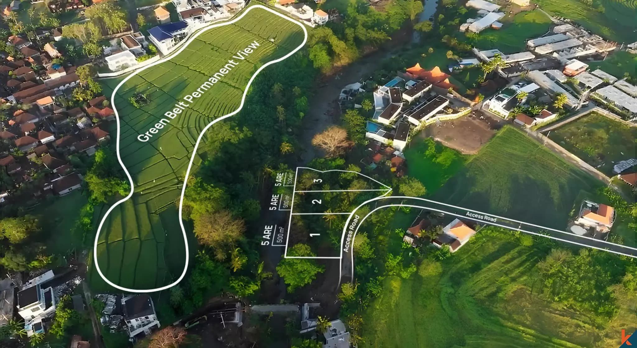 500 m² Land Plot for Sale in Kaba Kaba, Bali
