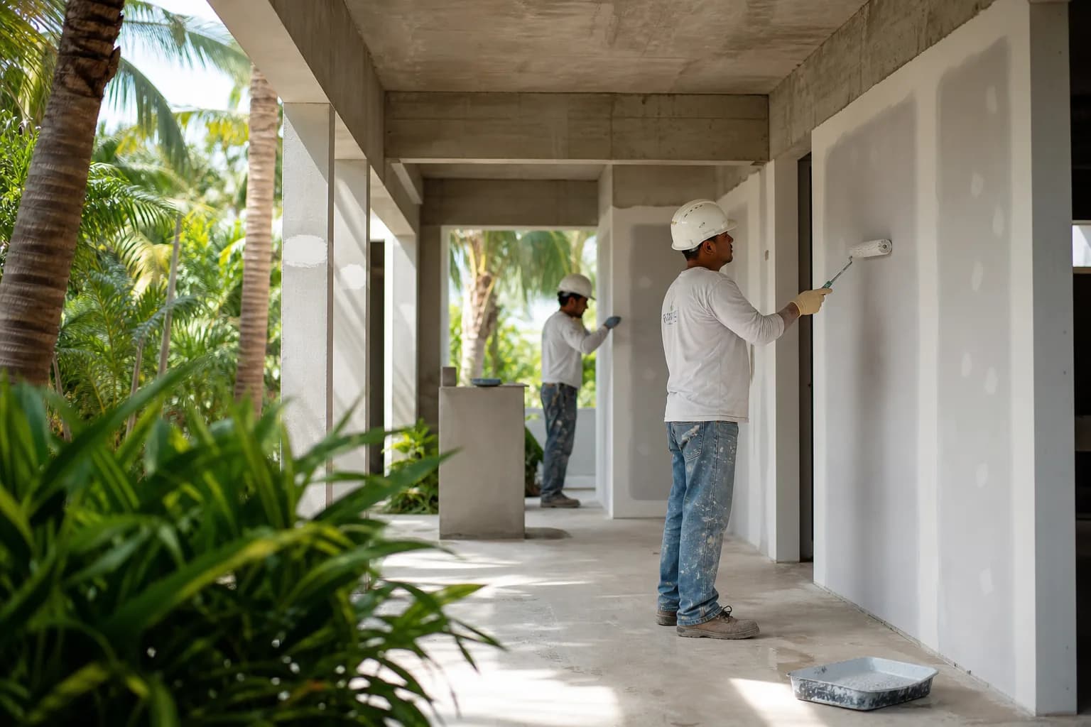 Moisture-Resistant Gypsum Board Finishing with Epoxy Primer Bali