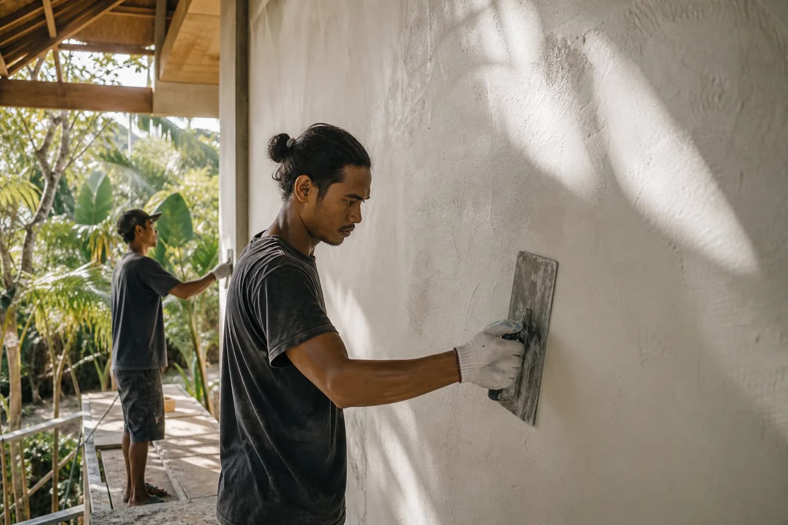 Venetian Plaster vs Acrylic Render: Bali Villa Finishes