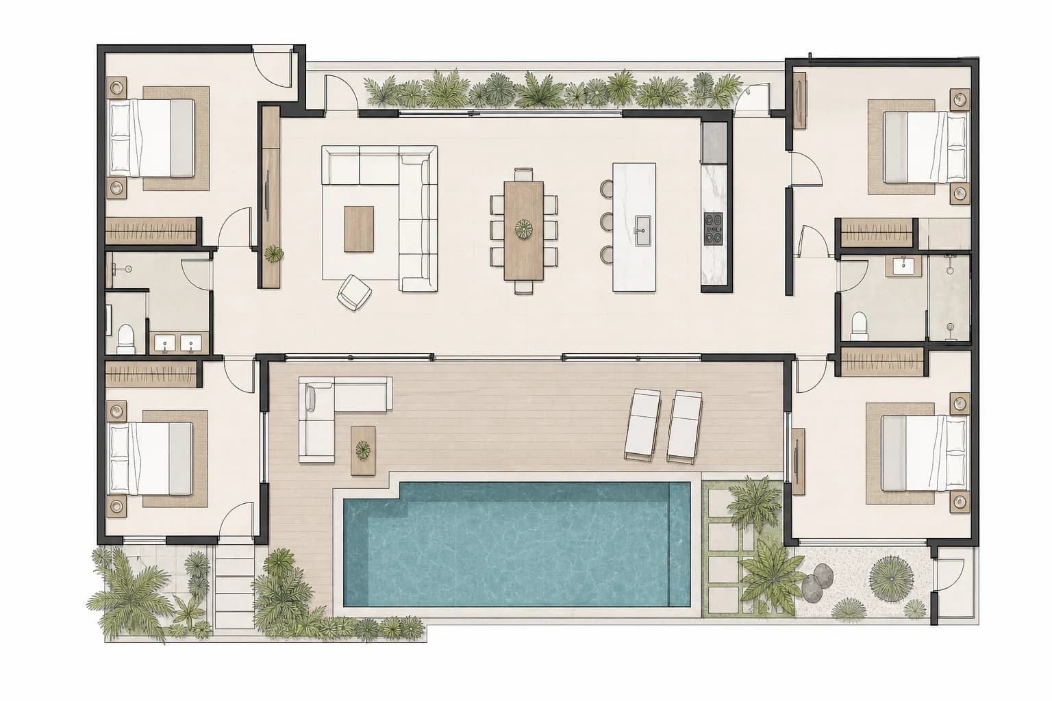 Indra concept floor plan