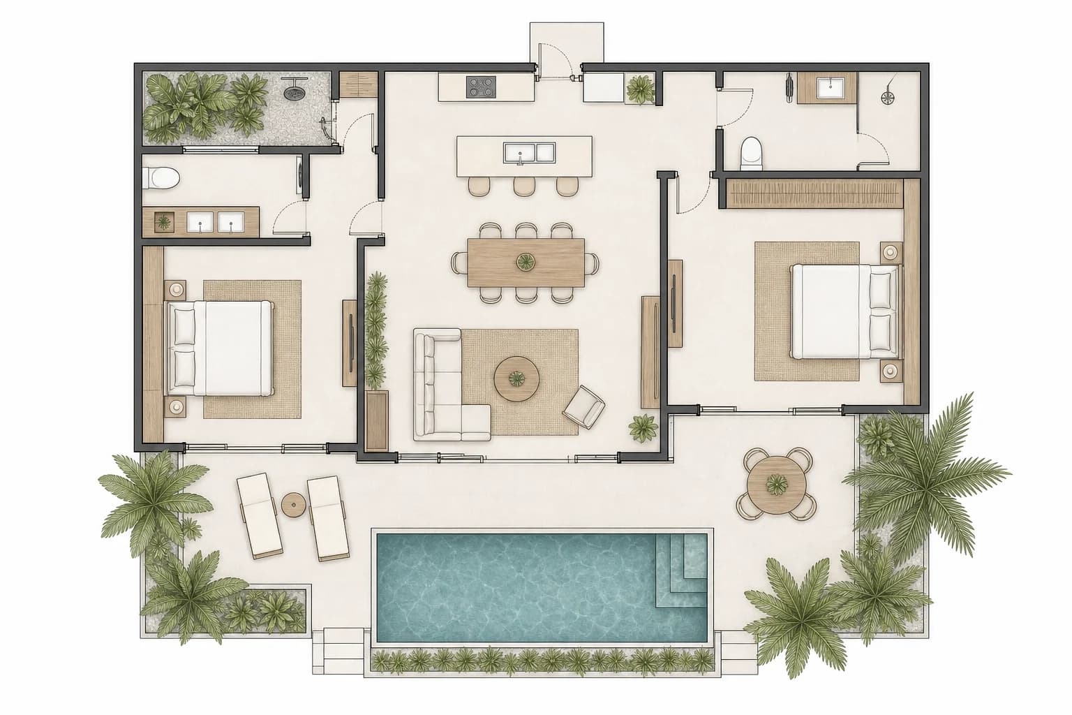 Keshava concept floor plan