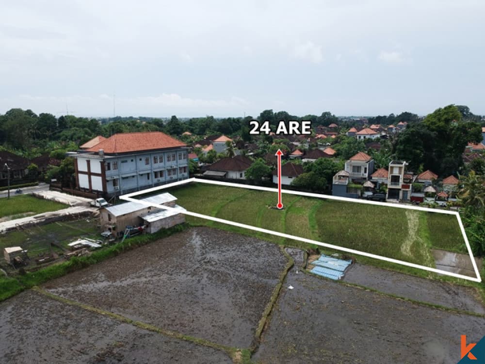 2400 m² Land Plot for Sale in Canggu, Bali