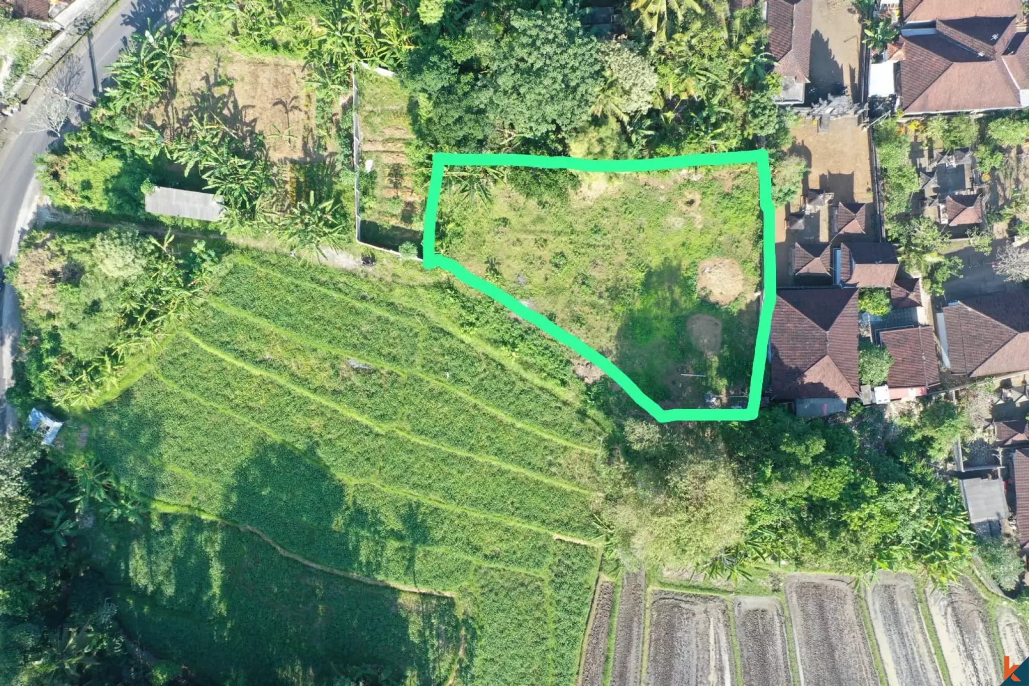 911 m² Land Plot for Sale in Pererenan, Bali