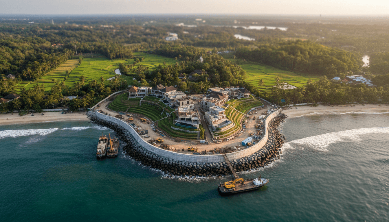 Jimbaran Bay Seawall Engineering Costs Bali