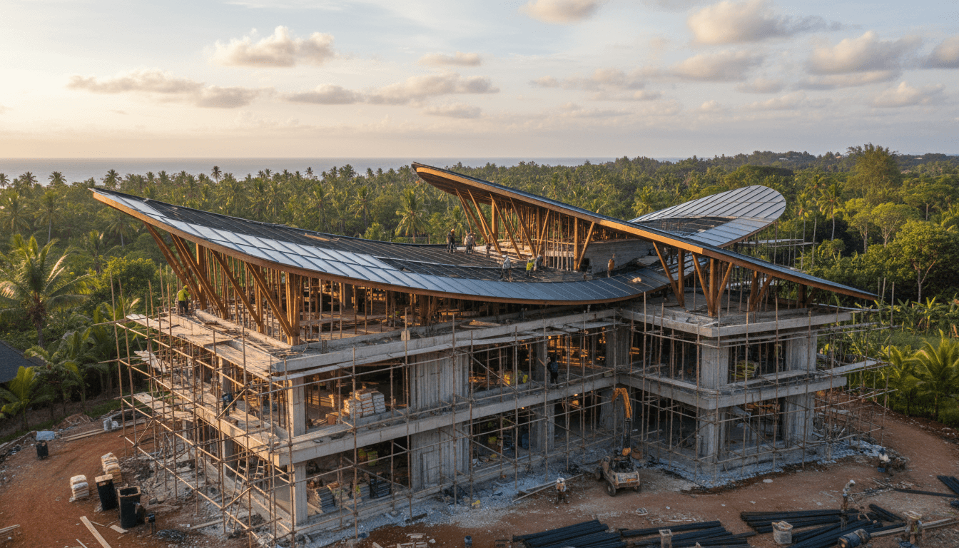 Jimbaran Bay Typhoon Roof Costs Wind Load Calculations Bali