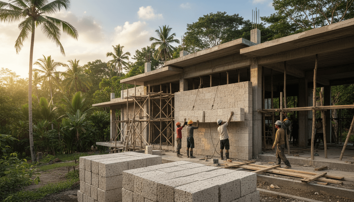 Pecatu Volcanic Tuff Blocks Bali: Sourcing Thermal Costs
