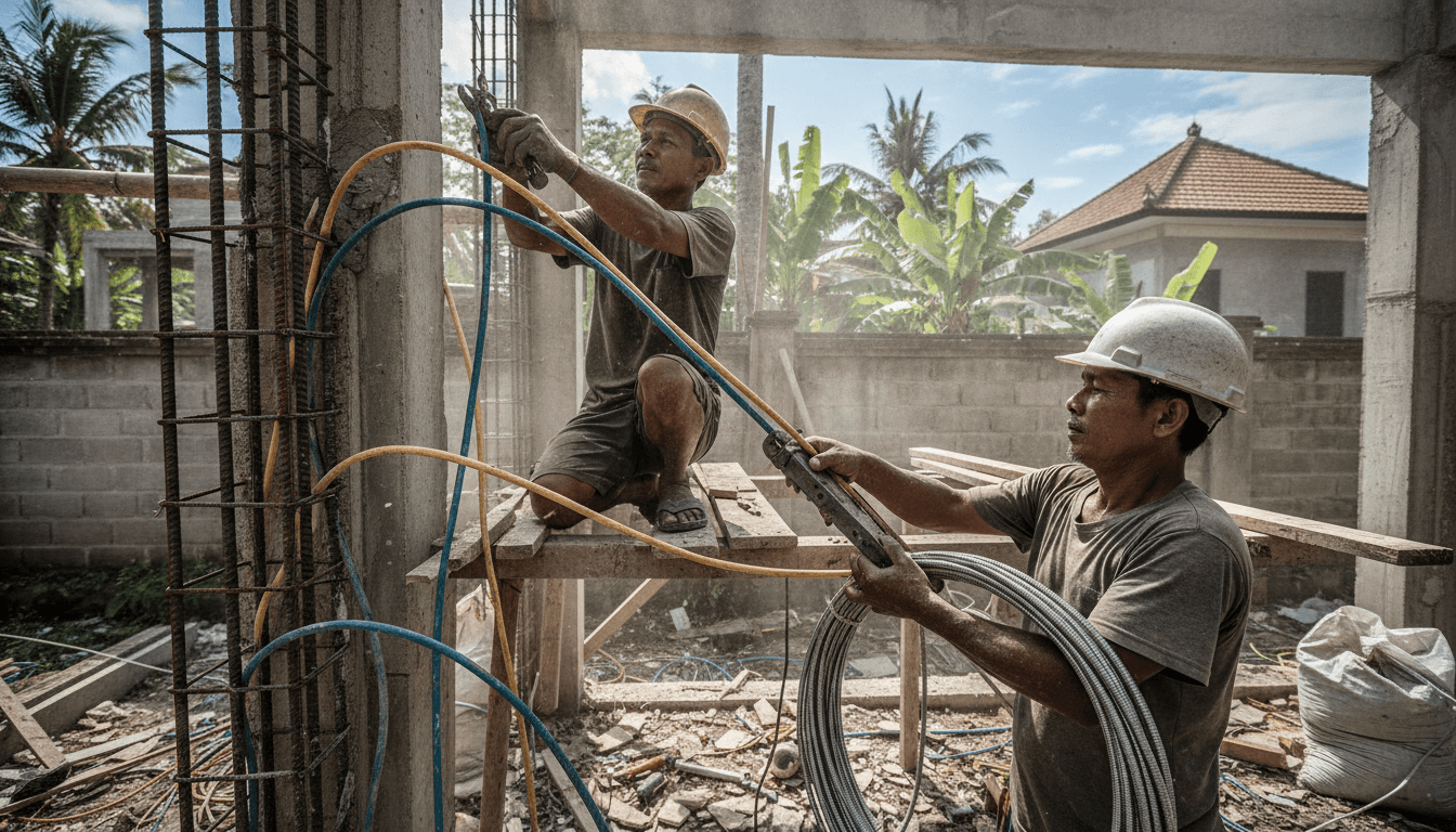 Electrical Systems for Villas in Bali | Expert Installation