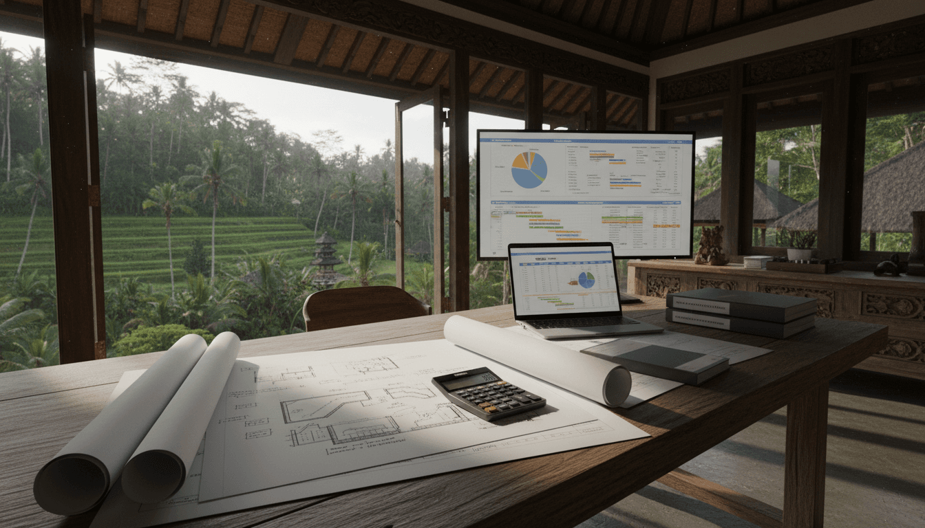 Ubud Slope Terracing Costs Soil Retention Engineering Bali