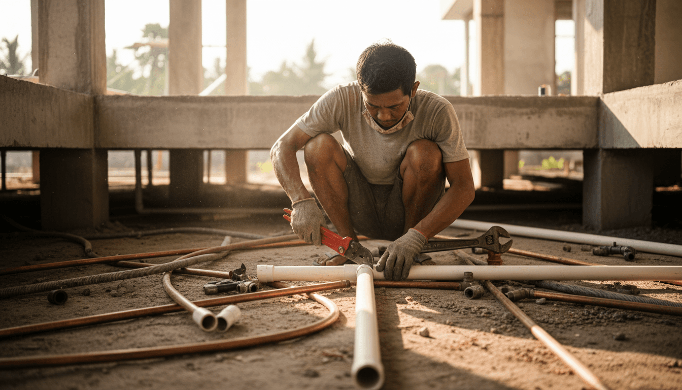 PVC vs CPVC Hot Water Piping in Bali: Temperature Tolerance