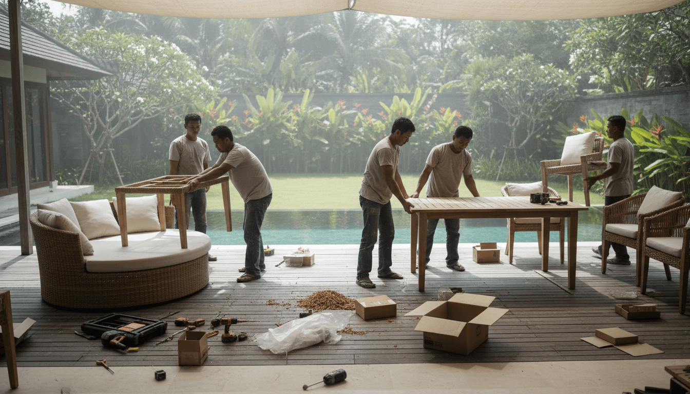 Powder-Coated Aluminum vs Teak: Bali Coastal Corrosion