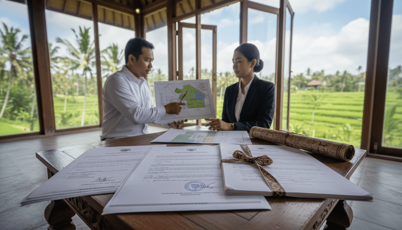 Pererenan Agricultural Land Reclassification in Bali: Legal Timel