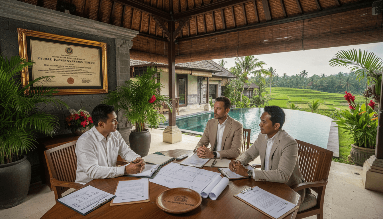 Bali Contractor License Verification: Avoid Builder Fraud