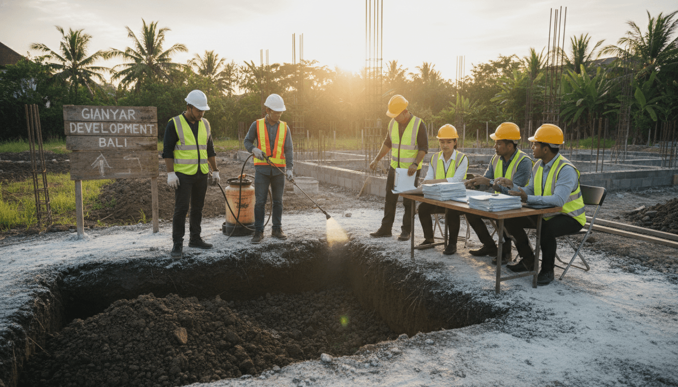 Gianyar Termite Treatment Costs Bali | Pre-Construction