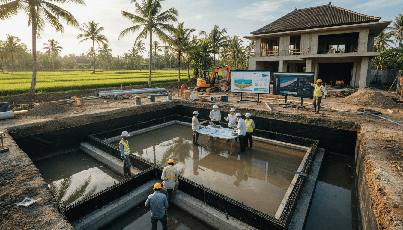 Canggu Groundwater Depth Basement Waterproofing Costs Bali
