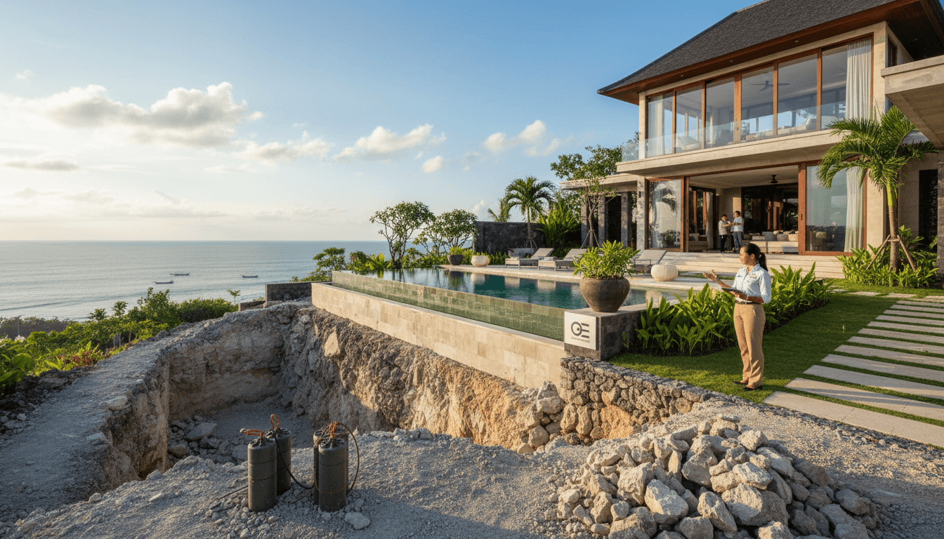 Uluwatu Limestone Excavation: Blasting Permits Costs Bali