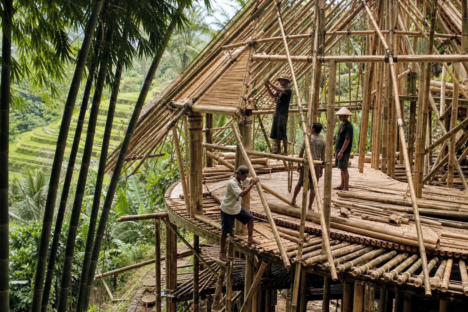 Bali Bamboo Construction: Structural Load Standards Codes