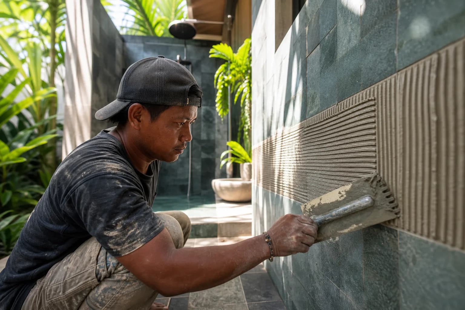 Bali Shower Waterproofing Tile Adhesive Protocols for Showers