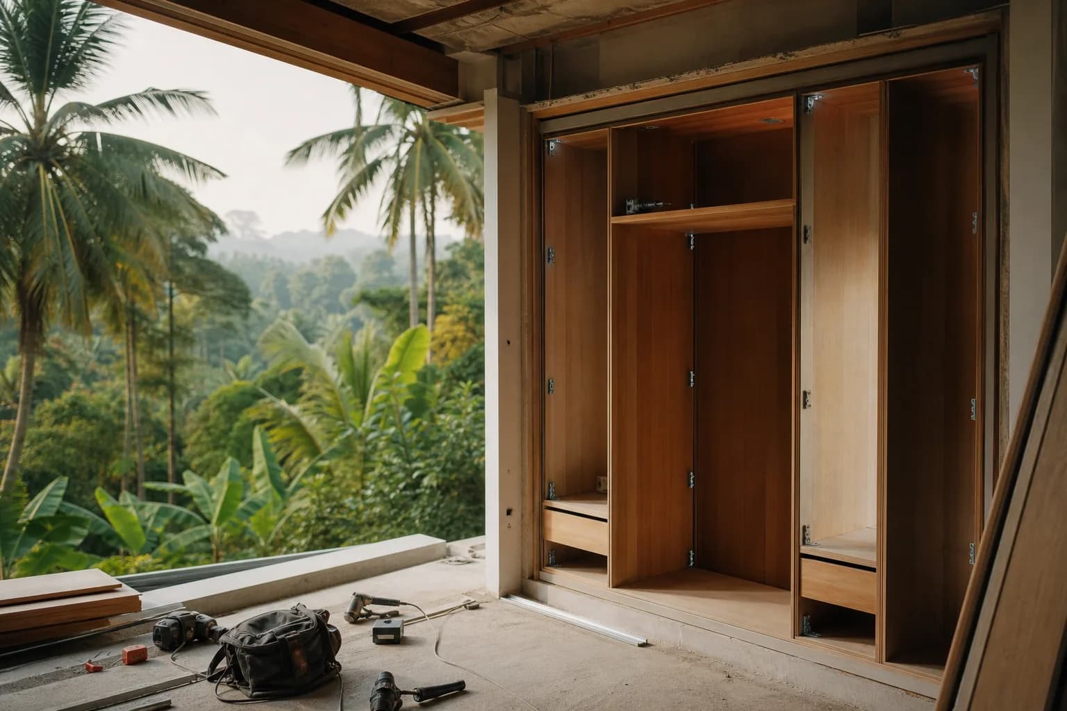 Built-in Wardrobe Fixings: Anti-Twist Anchors Corrosion in Bali