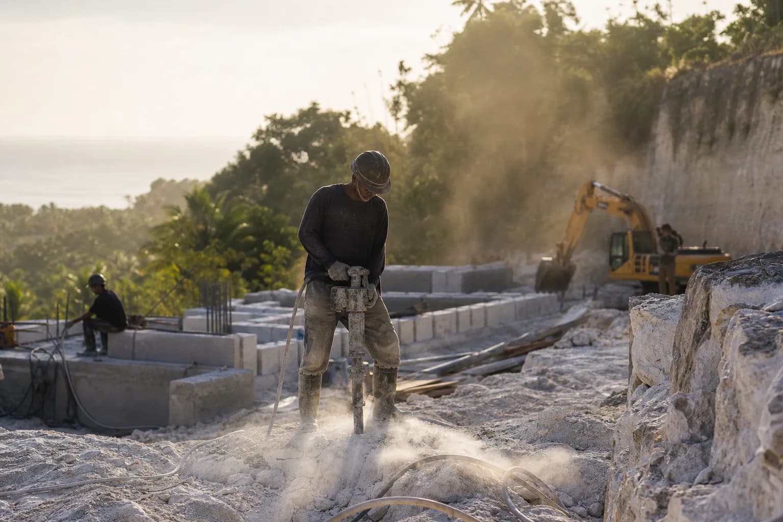 Bukit Peninsula Limestone Blasting Permits Costs Bali