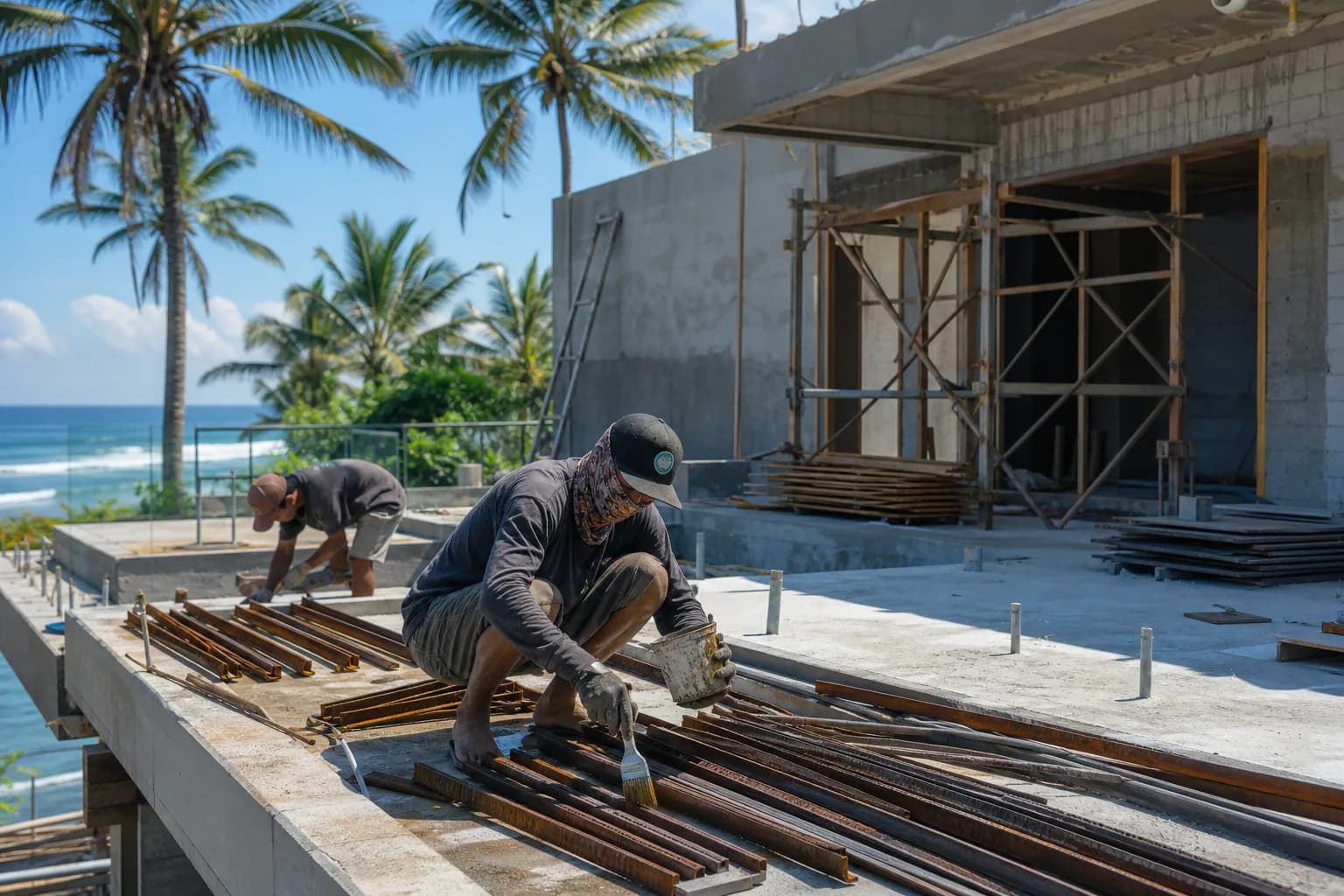 Canggu Coastal Construction: Saltwater Corrosion Prevention in Ba