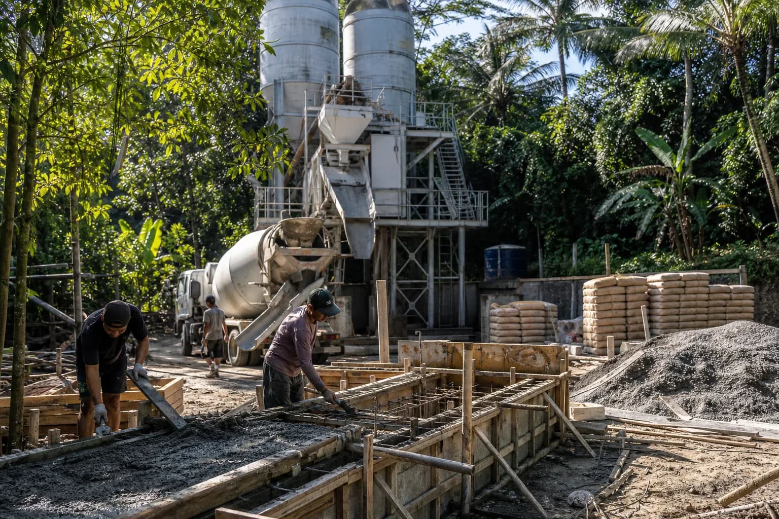 Concrete Batching Plant vs Ready-Mix: Cost Per m³ Bali