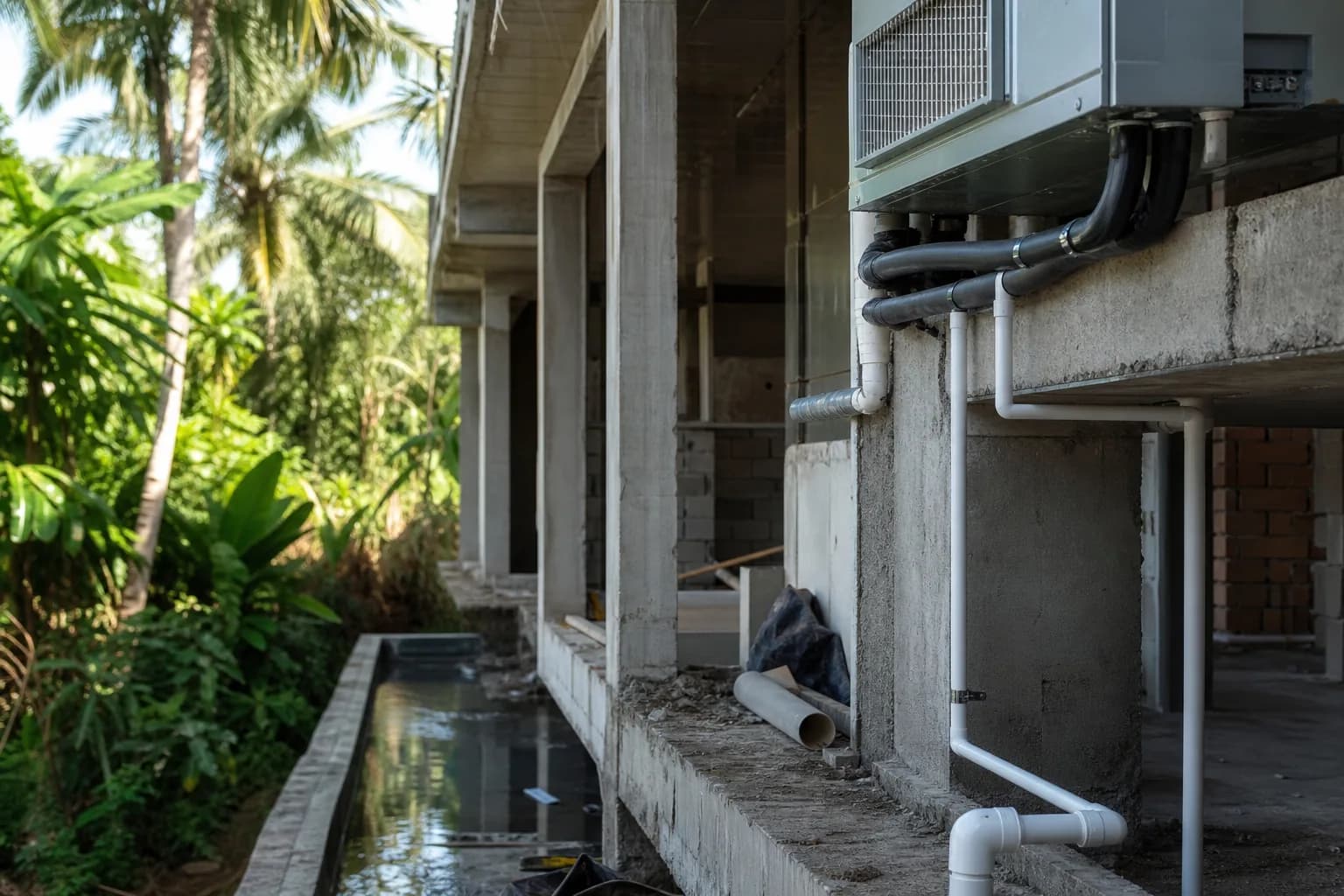 HVAC Condensate Drainage Failures in Bali Villas