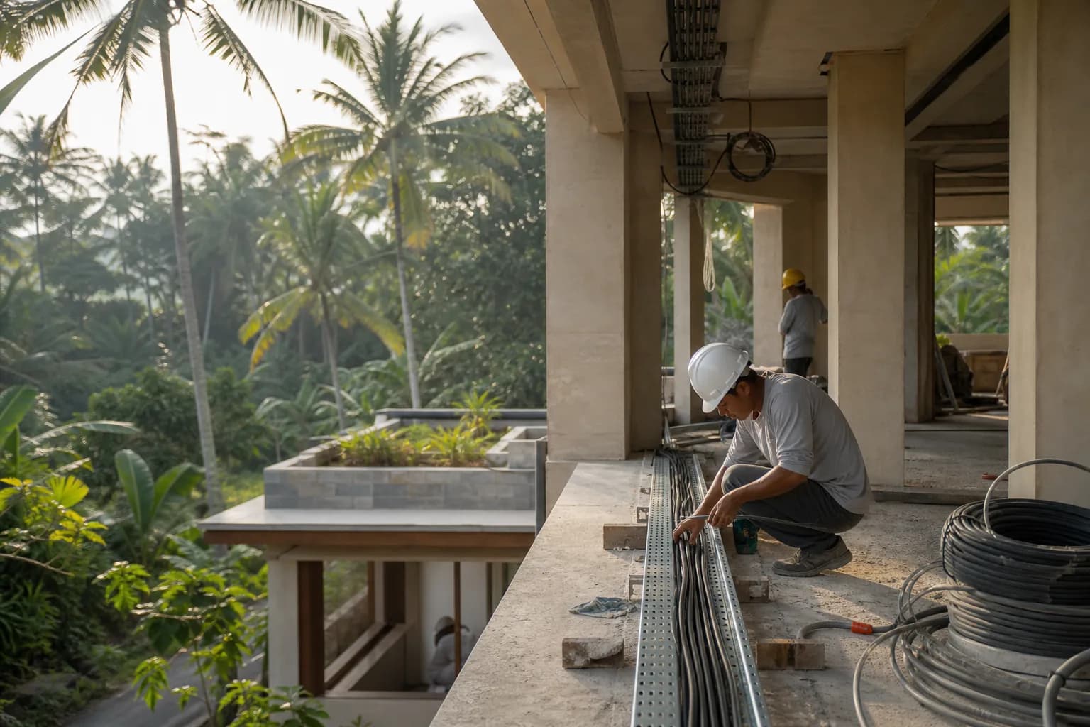 Low-Voltage Conduit Tray Standards for Bali Renovations