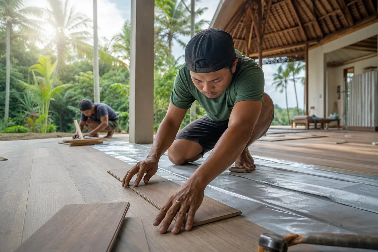 Moisture-Barrier Laminate: Bali Underlay Fixing Protocol