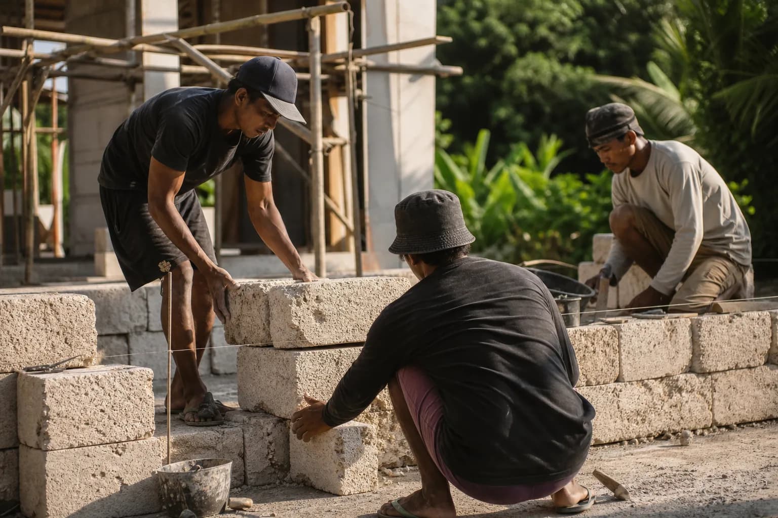 Pecatu Volcanic Tuff Blocks Bali: Sourcing Thermal Costs