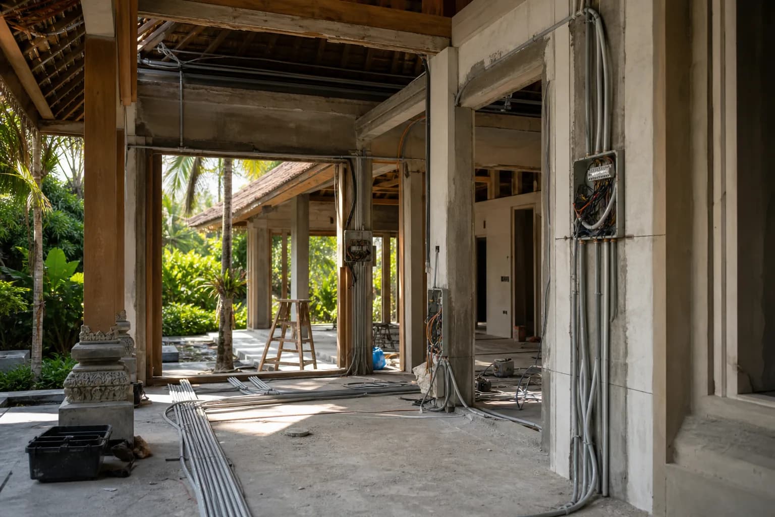 PoE Network Cabling for Bali Villas: Conduit, Termination Testi