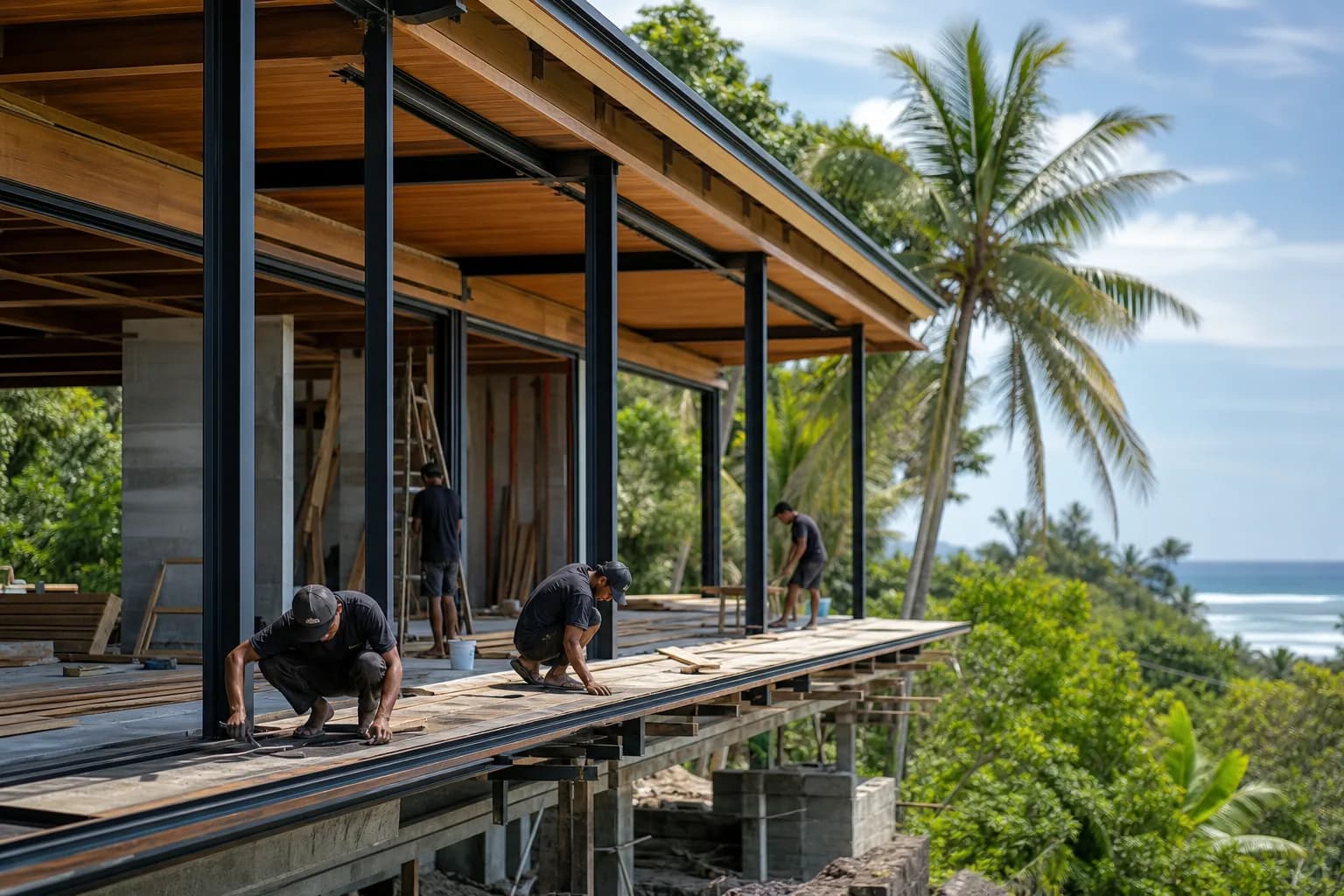 Powder-Coated Aluminum vs Teak: Bali Coastal Corrosion