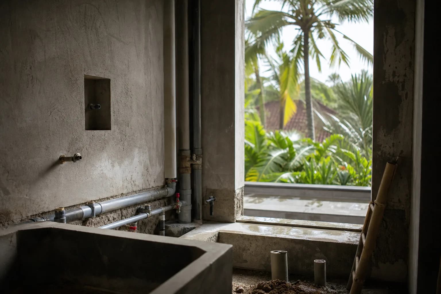 Rainwater Drainage Bathroom Plumbing Risks in Bali