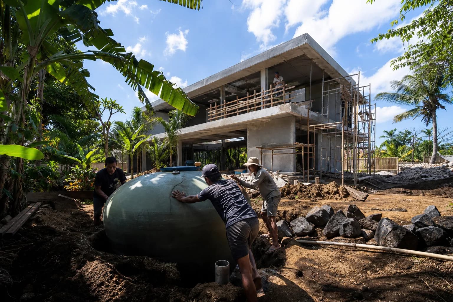 Rainwater Tank Sizing Canggu Dry Season | Bali Guide