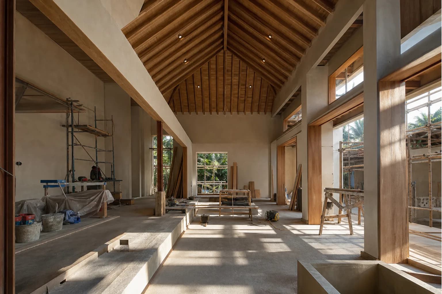 Recessed LED Downlight Spacing Standards for Bali Villa Ceilings