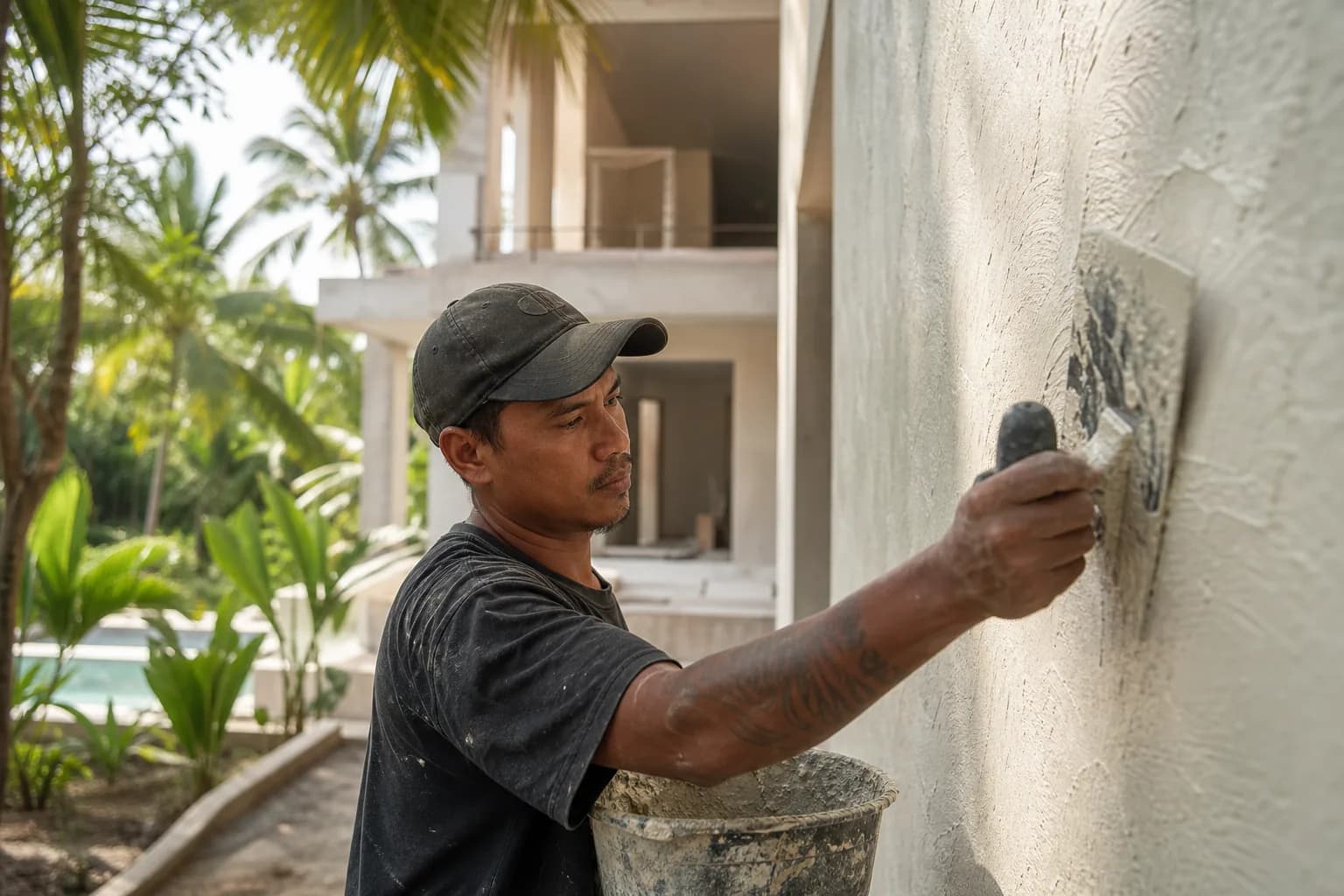 Resin-Infused Plaster Finishes: Anti-Salt Systems Bali
