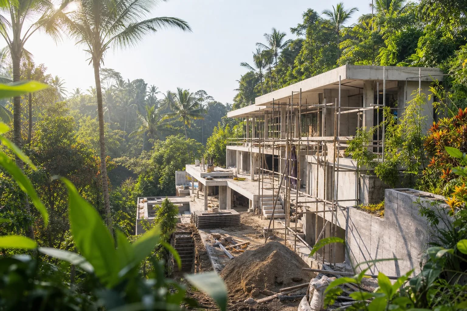 Retainage Withholding Defect Rights in Bali Construction