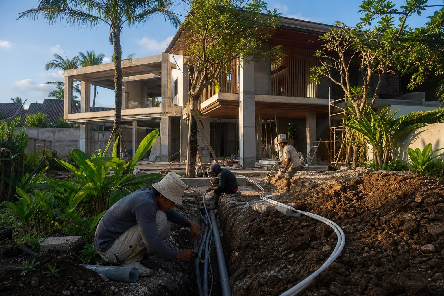 Seminyak Underground Utility Fees Grid Access Delays Bali