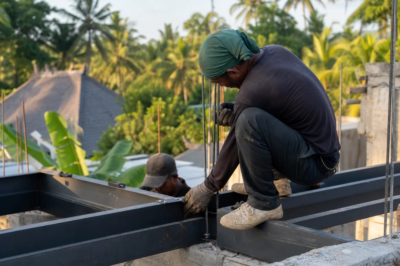 Steel Beam Import Duties Shipping Costs at Singaraja Port Bali