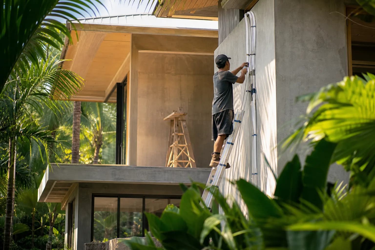 Split AC Refrigerant Line Limits for Bali Multi-Story Villas