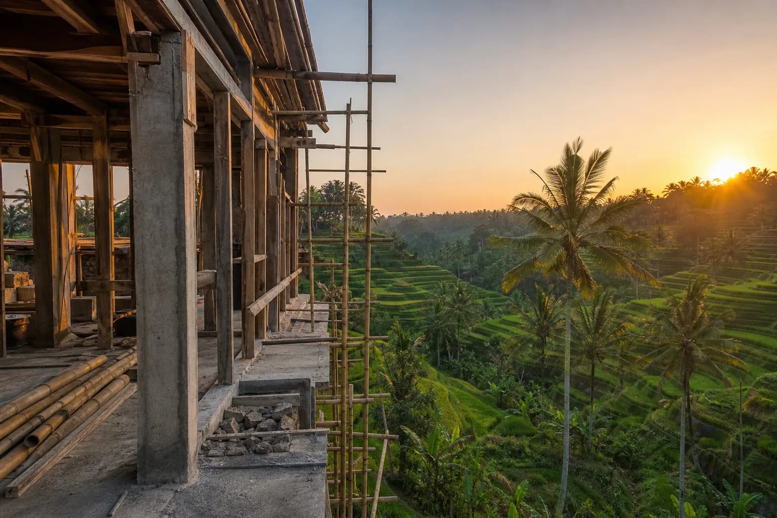 Tabanan Rice Terrace Heritage Zone: Construction Bans Compensat