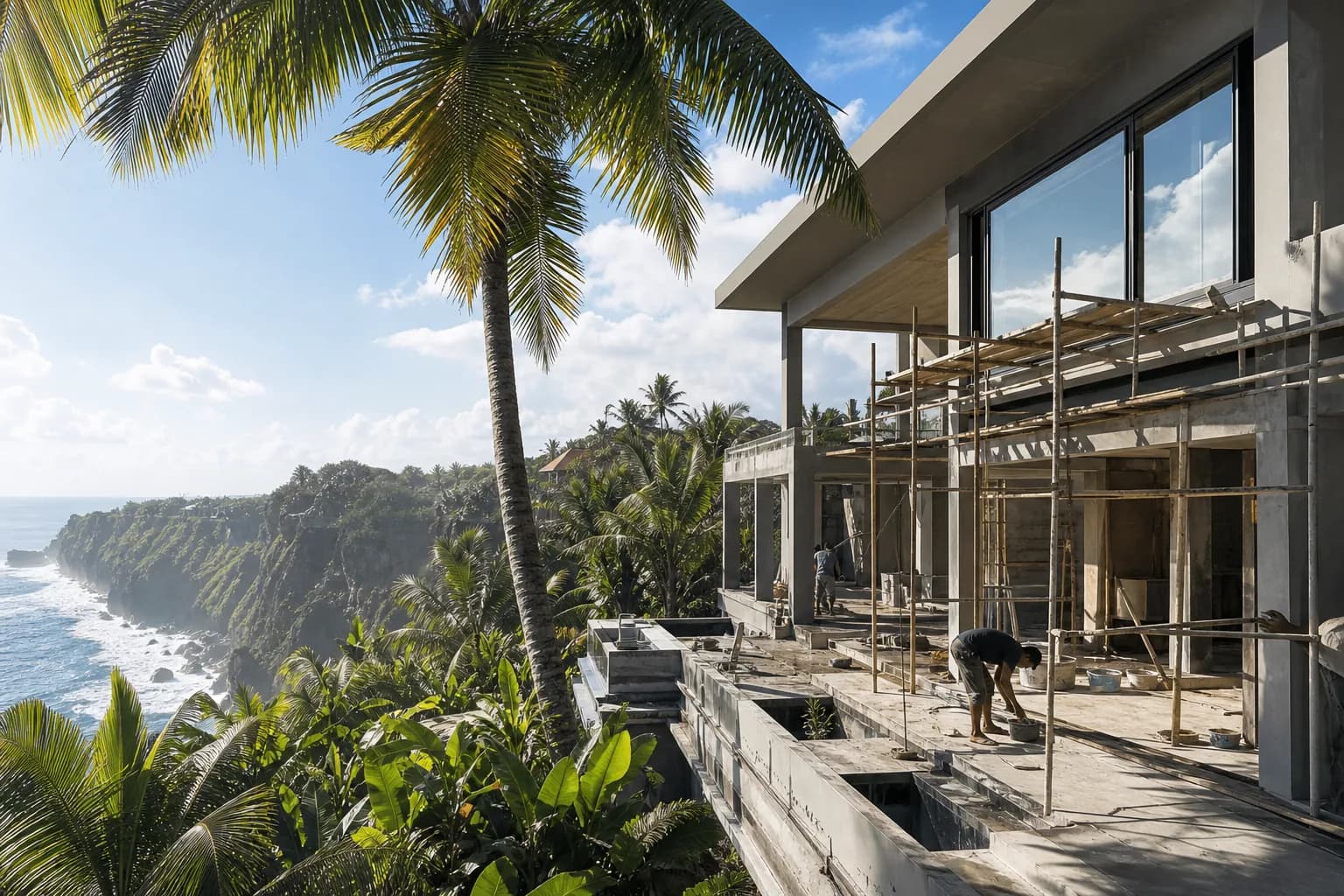 Uluwatu Clifftop Erosion Surveys Geological Risk Assessment Cos