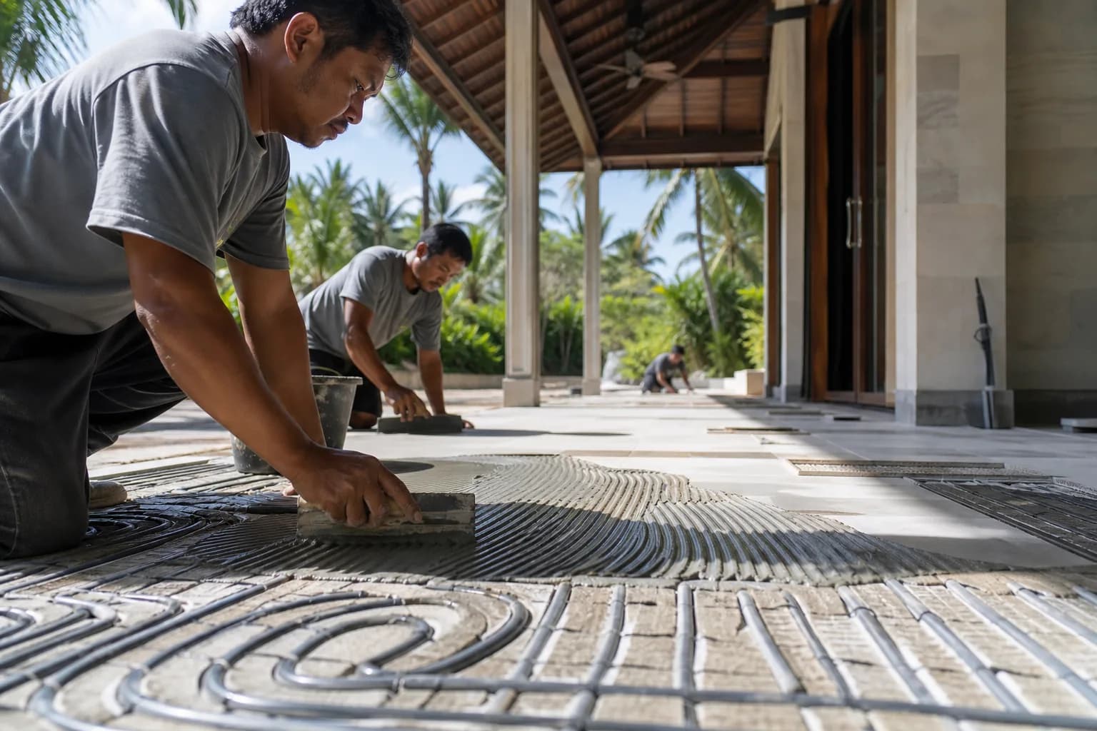 Underfloor Heating Installation Bali: Tile Adhesive Guide
